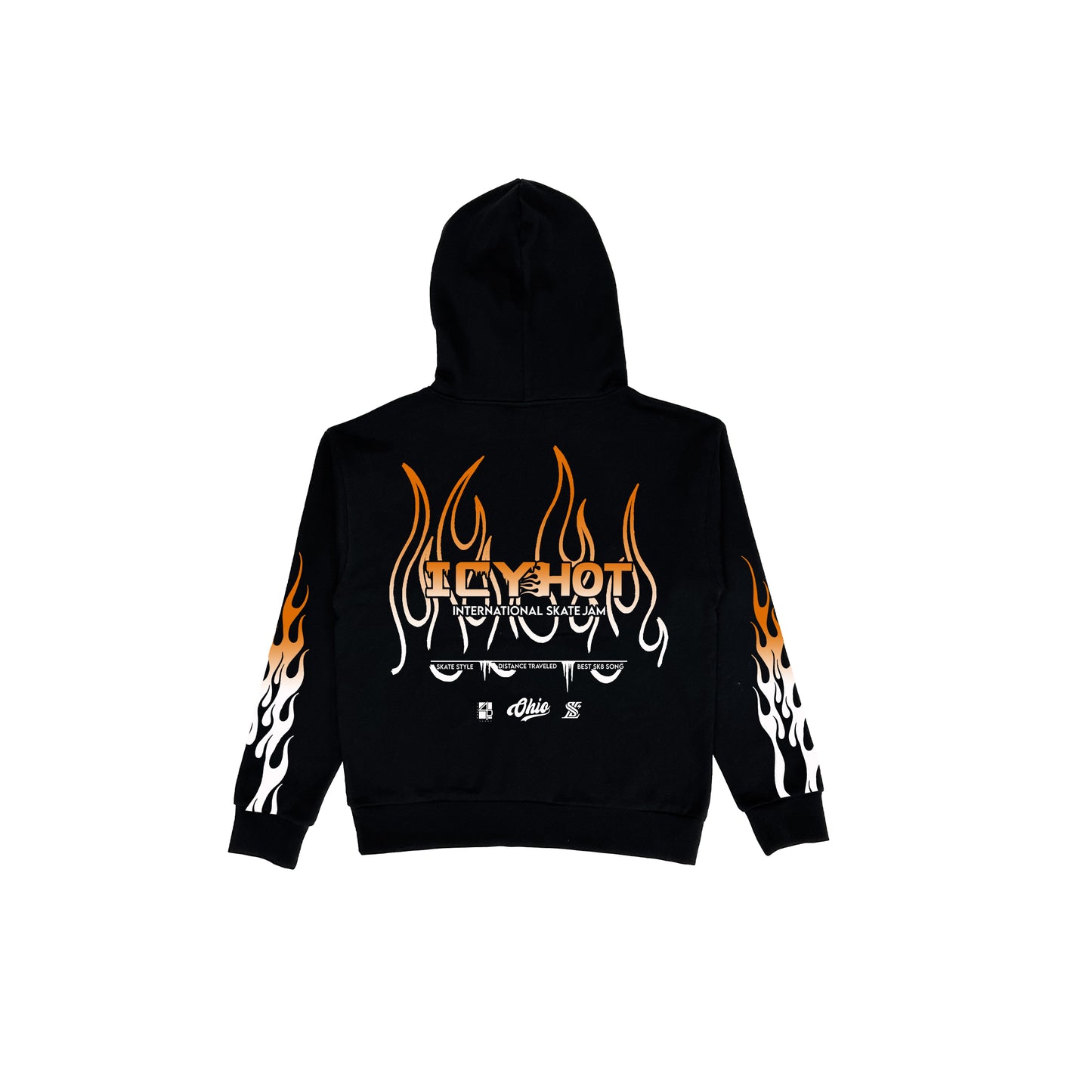 ORANGE FLAME HOODIE 2026